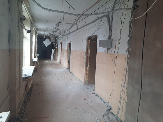 В Волгоградских больницах продолжается ремонт